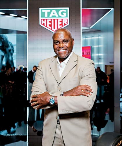 Carl Lewis @Tag Heuer