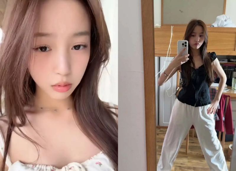 赵薇15岁女儿小四月。 赵薇15岁女儿小四月。