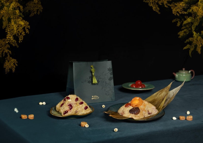 至尊鲍鱼瑶柱裹蒸粽