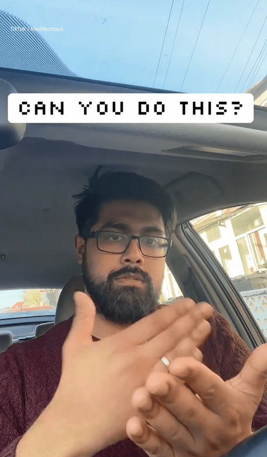 然后换手重复相同动作。 然后换手重复相同动作。