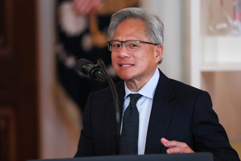 英伟达执行长黄仁勋的动向备受瞩目。 英伟达执行长黄仁勋的动向备受瞩目。