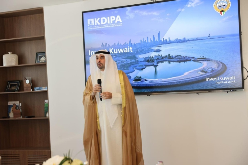 李家超與科威特直接投資促進局進行會面。