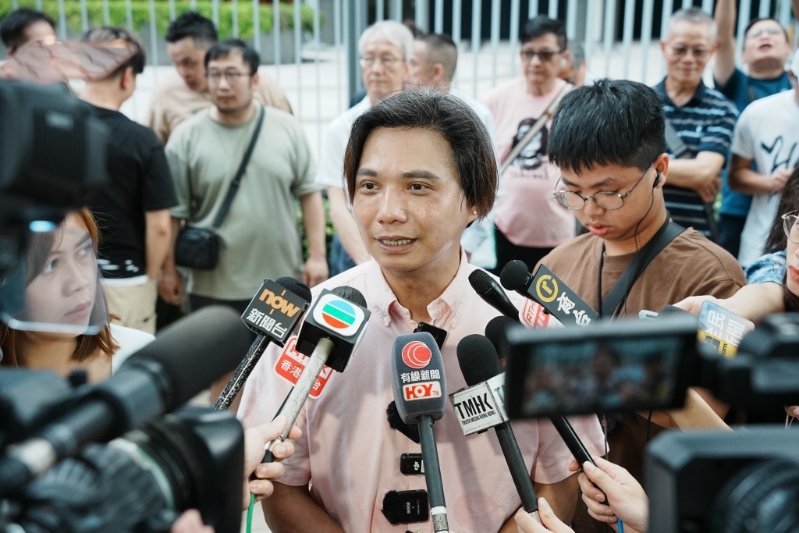 小车主捍卫权益关注组发言人林智聪。