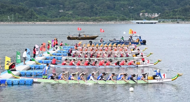 去年赛事盛况（民政事务总署）。