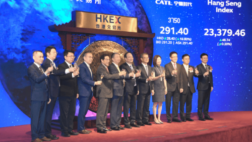 宁德时代首挂曾升18% 宁德时代首挂曾升18%