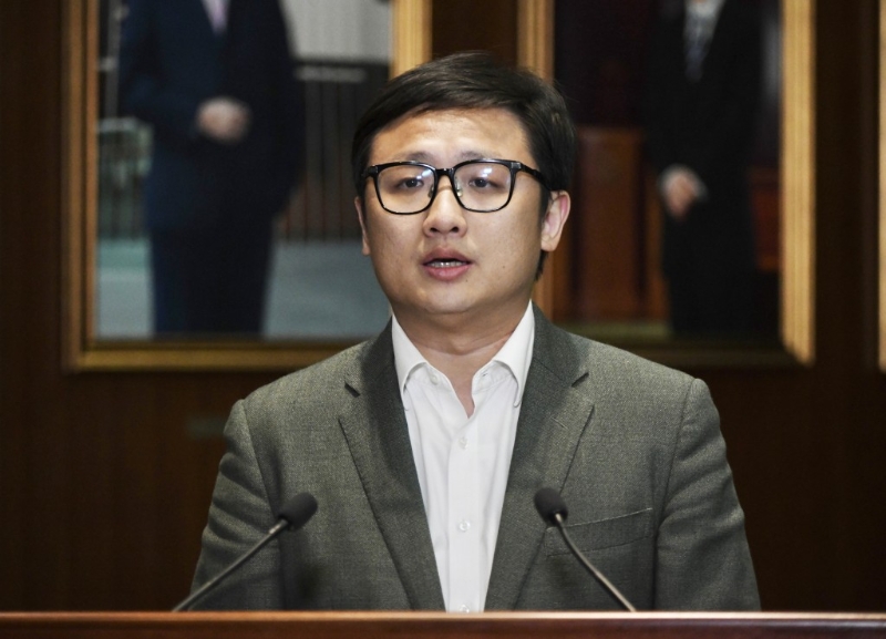 立法会铁路事宜小组主席张欣宇。资料图片