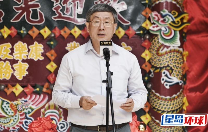 政务司副司长卓永兴在开幕典礼致辞。