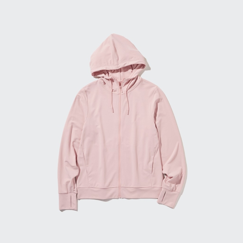 女装 AIRism 抗 UV 拉链连帽外套