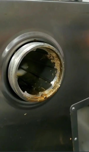 浙江小学食堂绞肉机惊现大量活蛆。 大风新闻