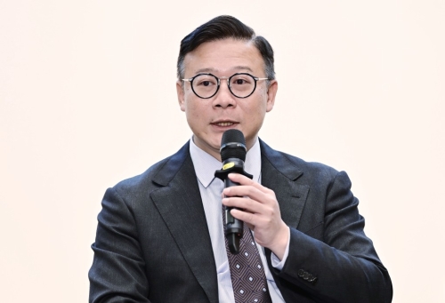 张国钧指国际调解院总部选址翻新工程如火如荼，料最快年底或明年初开幕。 资料图片