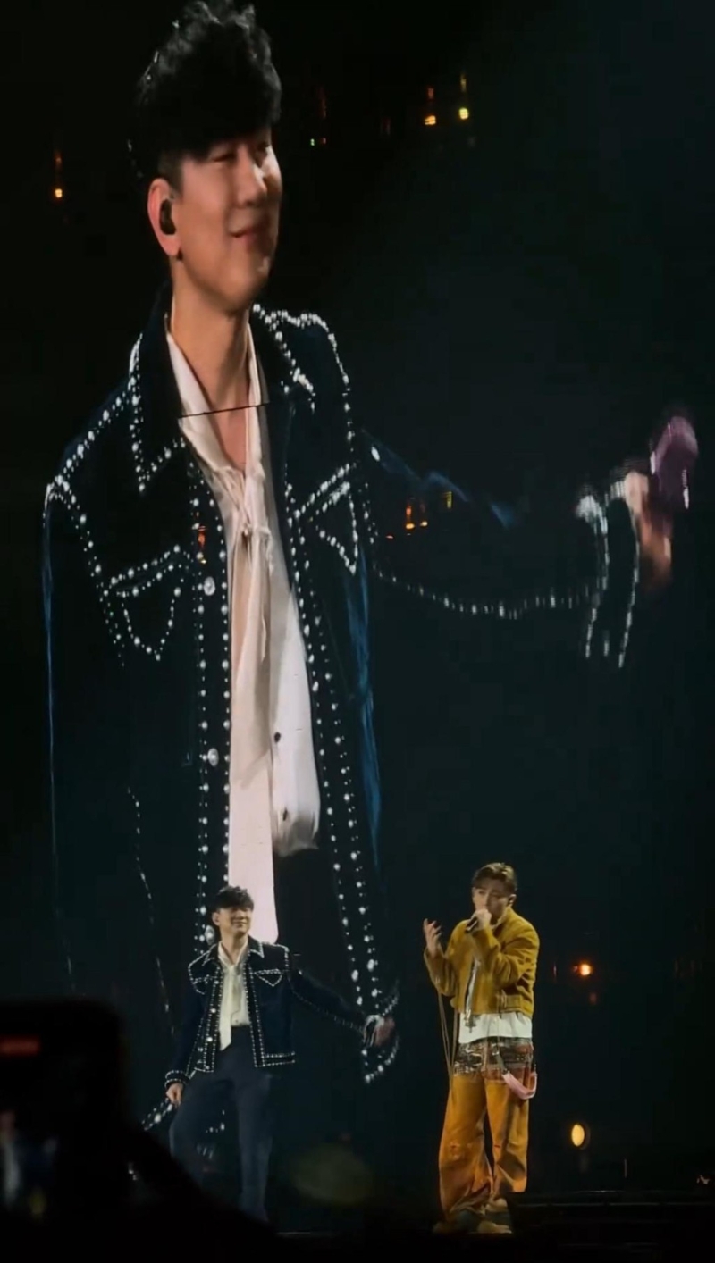 MC张天赋任林俊杰演唱会嘉宾。