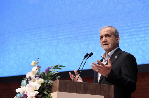 伊朗总统佩泽希齐扬，图源：伊通社