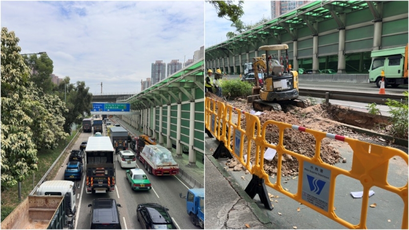 Tuen Mun高速公路水管|水服务部计划在下午6点之前