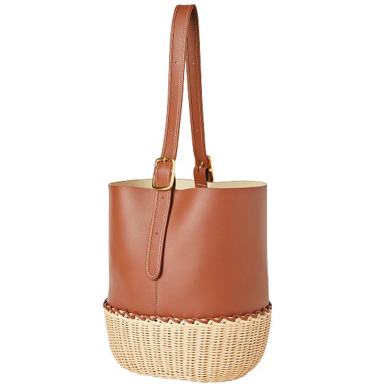 Loro Piana Cedar水桶袋。（$38,300）