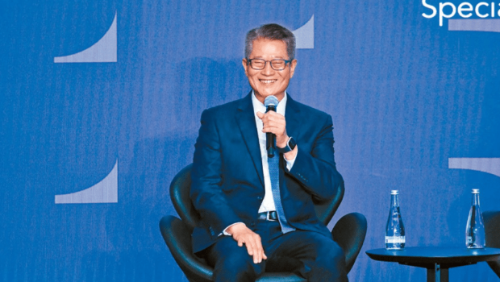 陈茂波吁加速资本市场对接