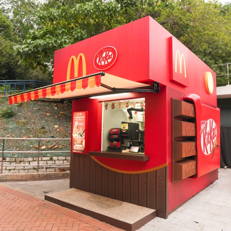 1甜品站变身KITKAT Pop-up店