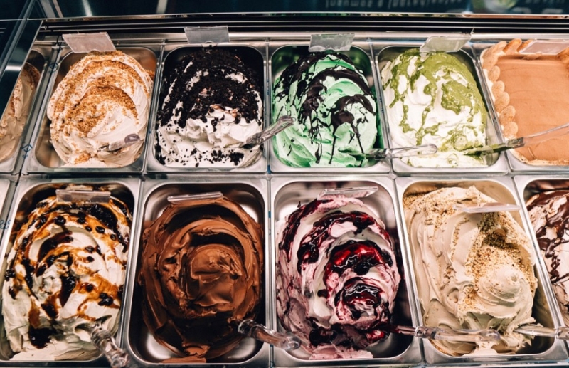 主打每日新鲜制作的意式手工雪糕。