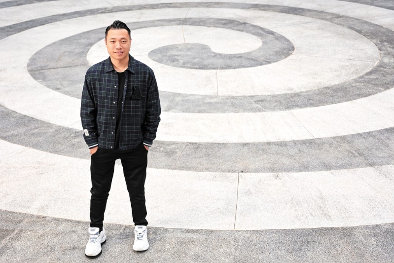 巴黎残奥男子羽毛球WH2级单打银牌得主陈浩源。 巴黎残奥男子羽毛球WH2级单打银牌得主陈浩源。