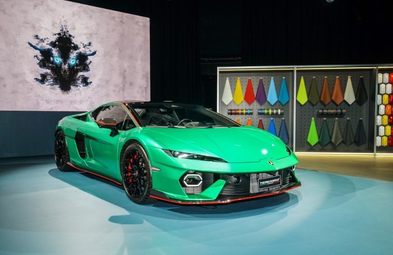 Temerario配备全新铝合金Spaceframe车架