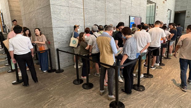 新世界伙拍帝国、资本策略、丽新及港铁合作发展的黄竹坑站港岛南岸滶晨收票及参观情况理想。