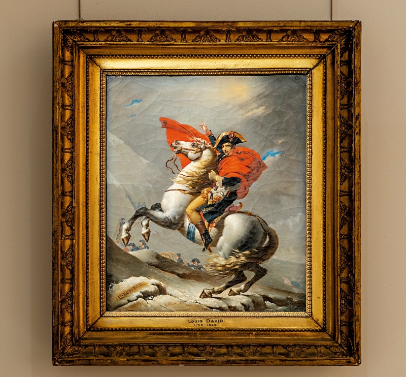 让-巴蒂斯特•莫赛斯(Jean-Baptiste Mauzaisse) 《跨越大圣伯纳隘道的拿破仑》(1807年) 估价:30,000-50,000欧罗.jpeg 让-巴蒂斯特•莫赛斯(Jean-Baptiste Mauzaisse) 《跨越大圣伯纳隘道的拿破仑》(1807年) 估价:30,000-50,000欧罗.jpeg