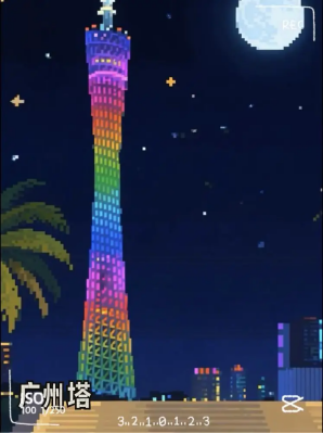 像素视角下的广州 你AI了吗? 像素视角下的广州 你AI了吗?