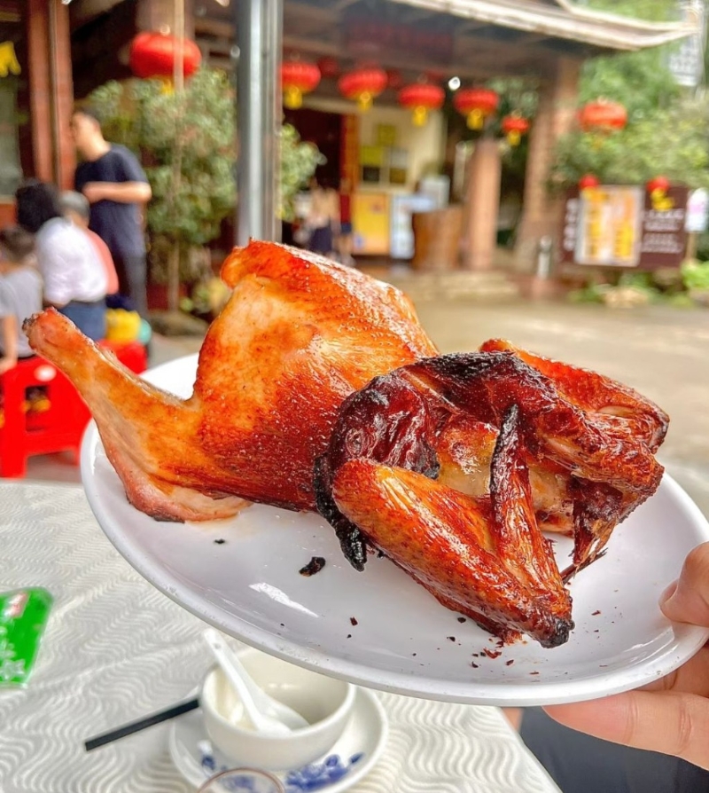 山卡拉 爆汁传统古法烧鸡