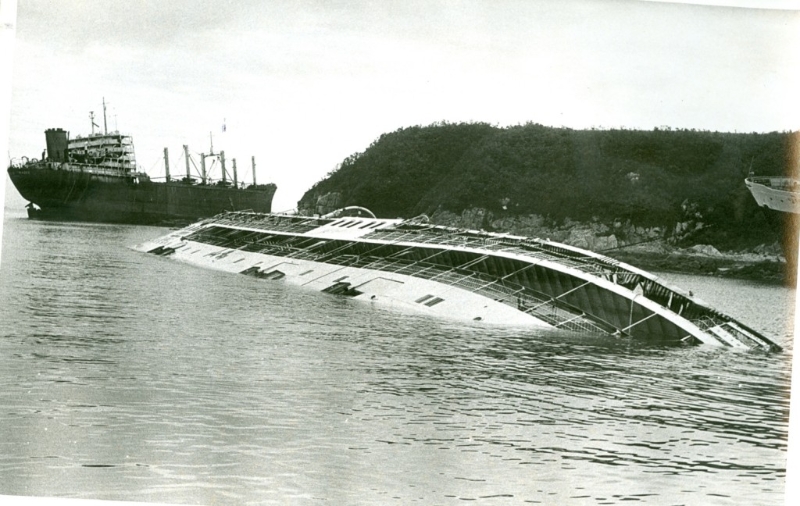 佛山号客轮沉没、沉船 。 资料图片