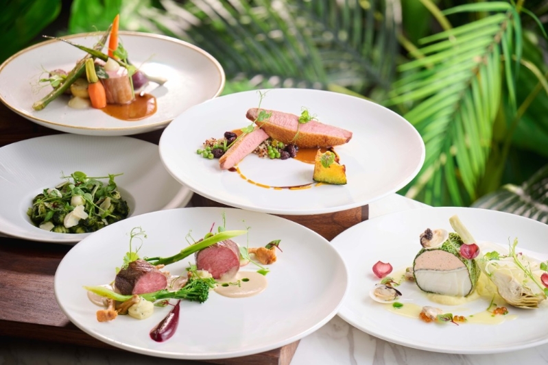 绿色轻怡半自助午餐