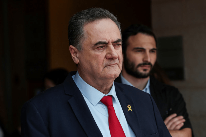 以色列国防部长卡茨(Israel Katz)。 路透社 以色列国防部长卡茨(Israel Katz)。 路透社