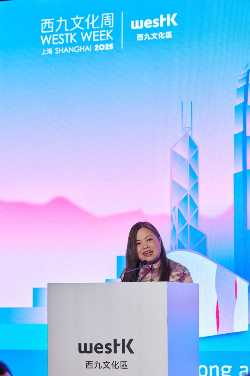 罗淑佩欢迎上海同胞多来香港逛逛走走。