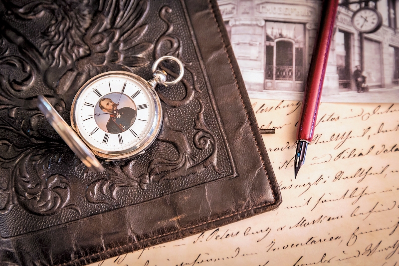 H. Moser & Cie.早期出品的怀表。 H. Moser & Cie.早期出品的怀表。