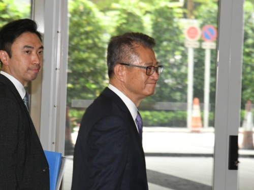 财政司司长陈茂波。