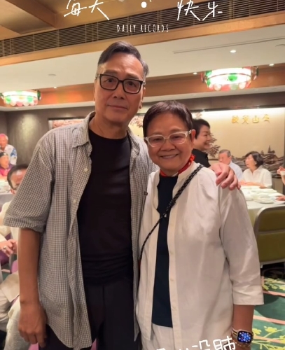 伍卫国近日于明星饭局中罕现身。