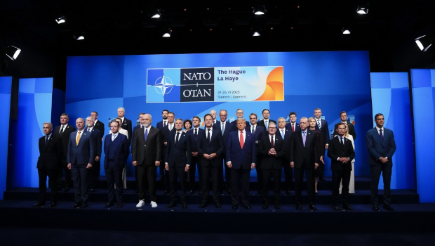 2025北约成员国峰会在荷兰海牙举行。