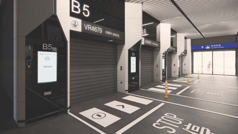 “转机停车场”内部。