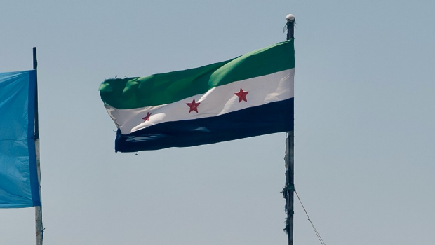 叙利亚国旗。