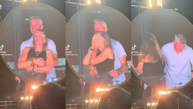 Coldplay演唱会变捉奸直播现场，影片在网上疯传。