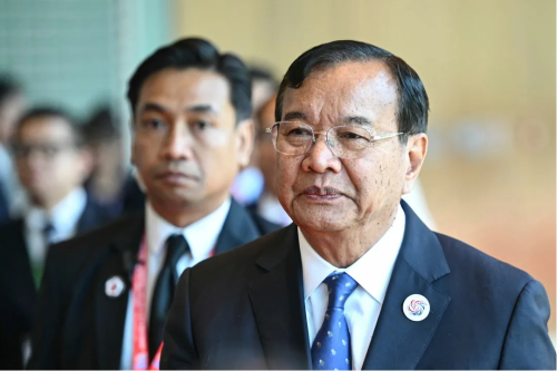 柬埔寨副首相兼外交大臣布拉索昆（资料图）