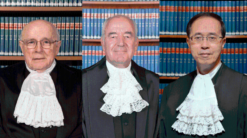 左起：甘慕贤、司徒敬、陈兆恺。