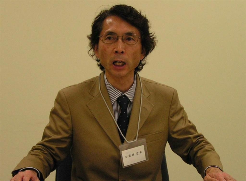 日本知名政治研究学者小笠原欣幸。中时资料照