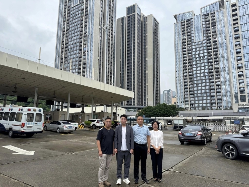 刘国勋今日(29日)到沙头角口岸视察 刘国勋今日(29日)到沙头角口岸视察