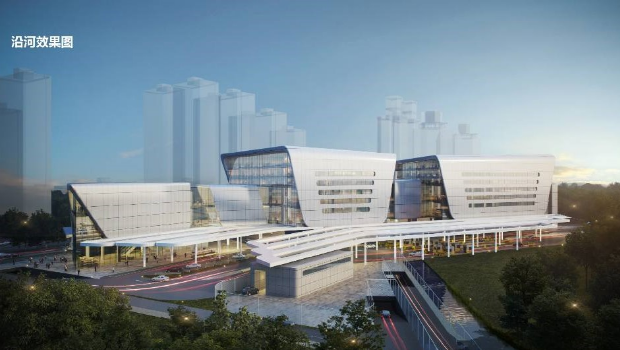 沙头角口岸重建预想图。 沙头角口岸重建预想图。