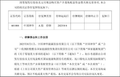 中国神华 中国神华