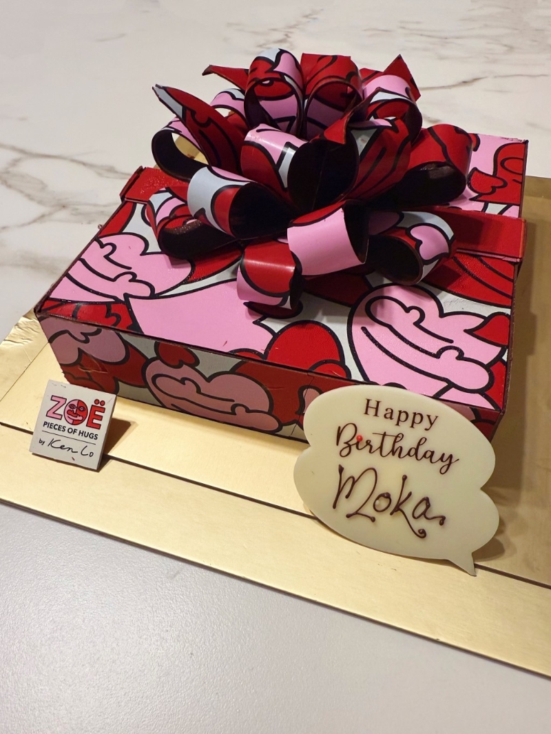 方媛大晒过千元蛋糕。 方媛大晒过千元蛋糕。