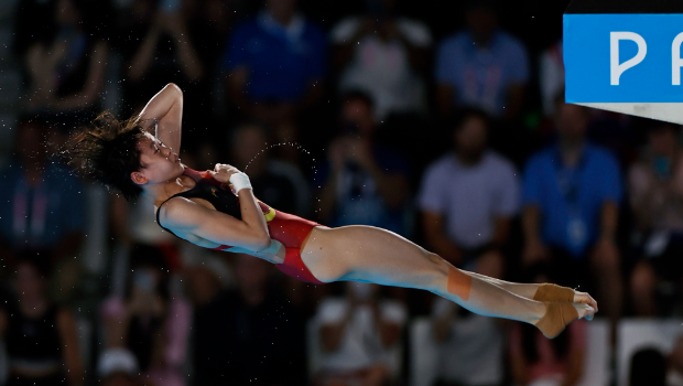 中国金牌跳水选手全红婵。