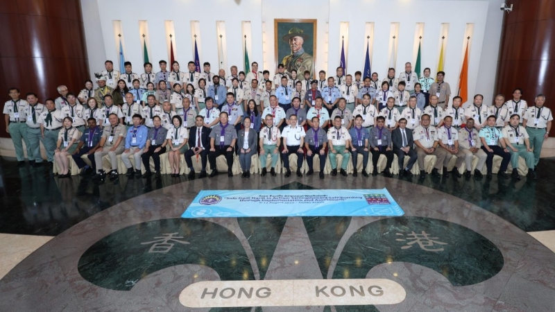 香港童军总会今日（9日）起至8月12日，于香港童军中心举办亚太区童军工作坊。