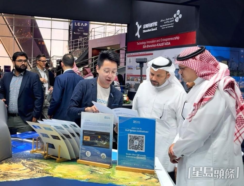 朱毅豪曾到中东国家进行推广。