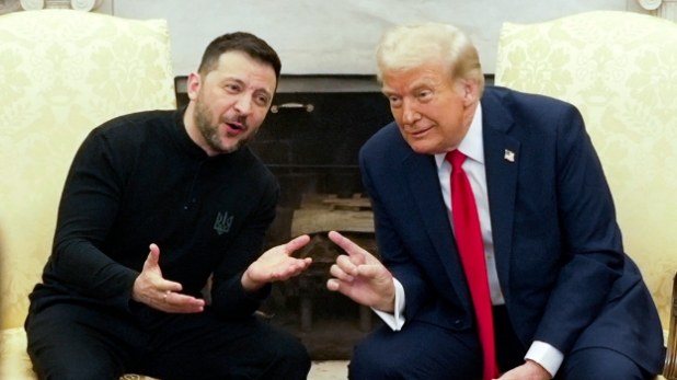 传基辅准备对俄“割地”，特朗普：会尽量帮乌讨回失土