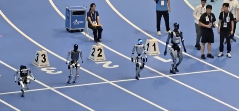 全球首次机器人运动会